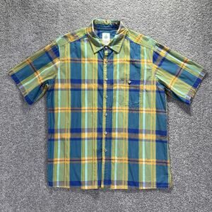 The Territory Ahead Shirt Men’s L Multicolor Scotch Plaid Suncatcher Lightweight